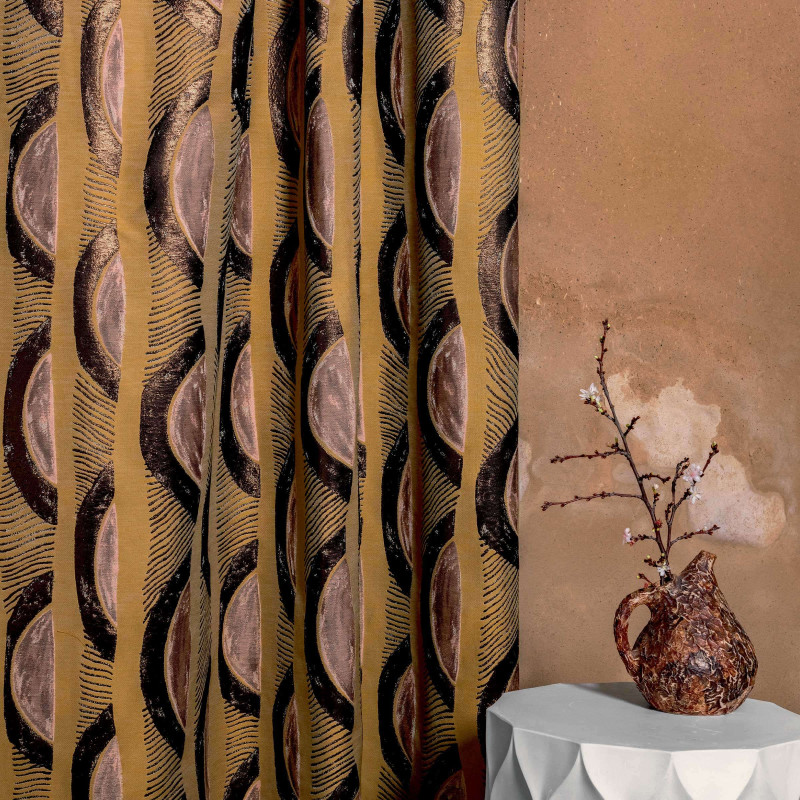 Tissu abstrait Mistero Elitis