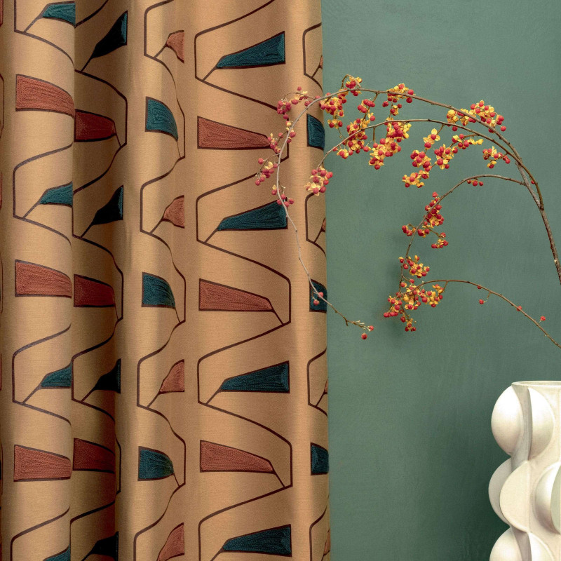 Tissu géométrique Grafico Elitis