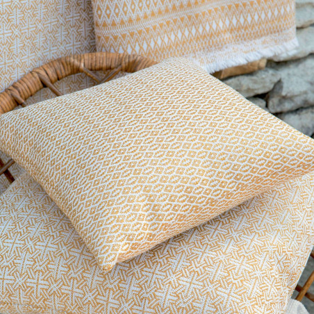 Tissu géométrique Taormina Elitis