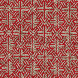 Tissu géométrique Marsala Elitis