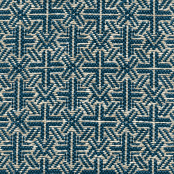 Tissu géométrique Marsala Elitis