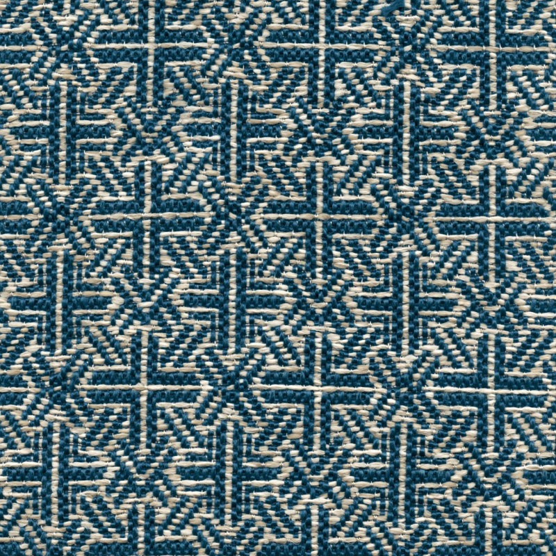 Tissu géométrique Marsala Elitis