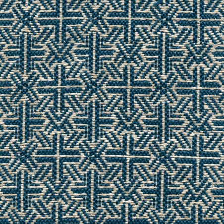 Tissu géométrique Marsala Elitis