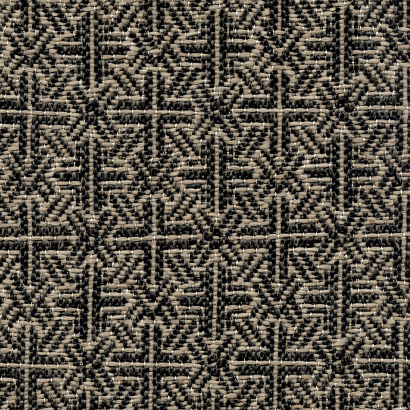 Tissu géométrique Marsala Elitis