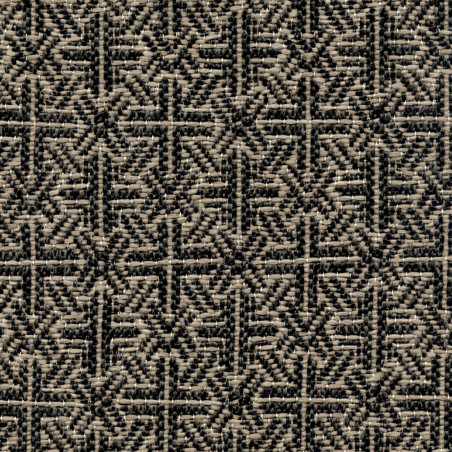 Tissu géométrique Marsala Elitis