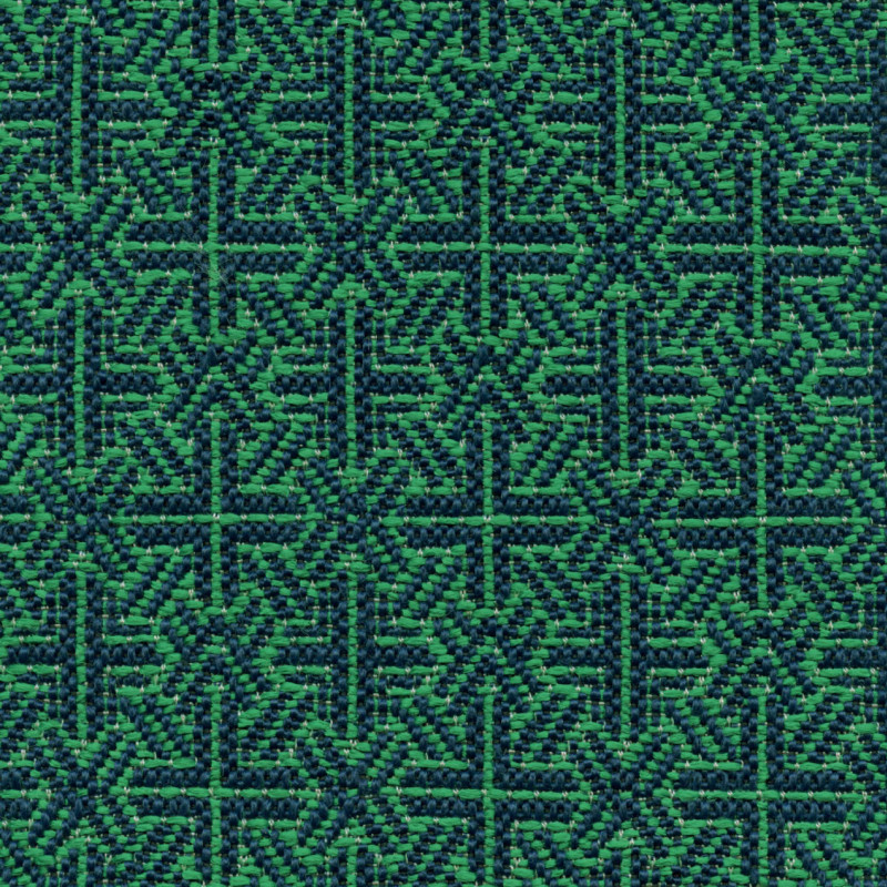 Tissu géométrique Marsala Elitis