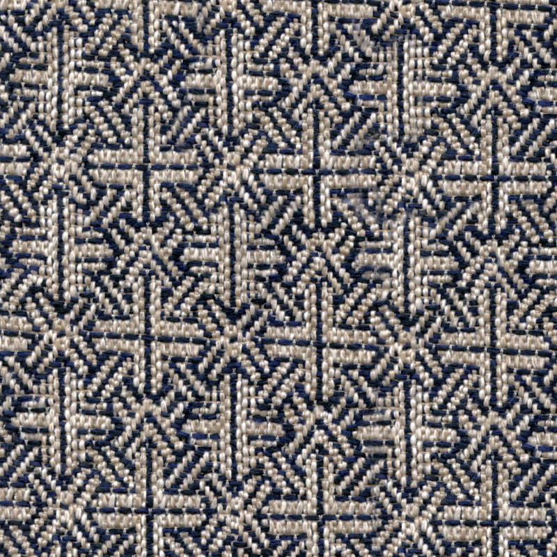 Tissu géométrique Marsala Elitis