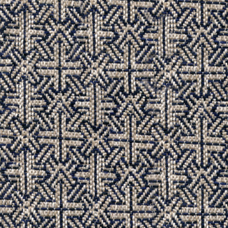 Tissu géométrique Marsala Elitis