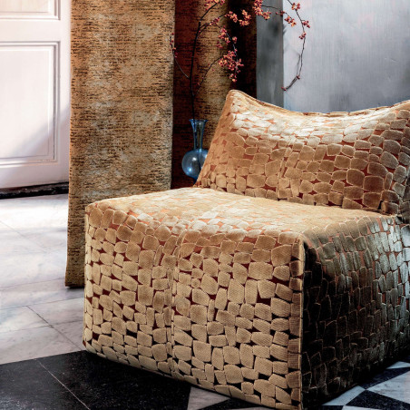 Tissu abstrait Fausto Elitis