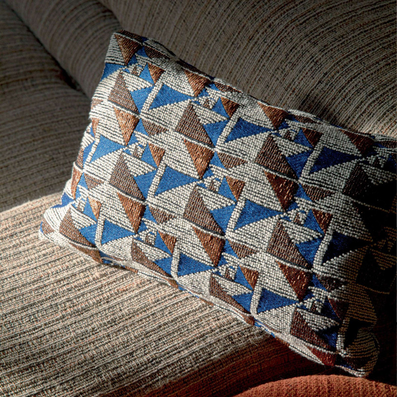 Tissu géométrique Embellie Elitis