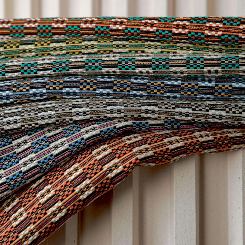 Tissu géométrique Métis Elitis
