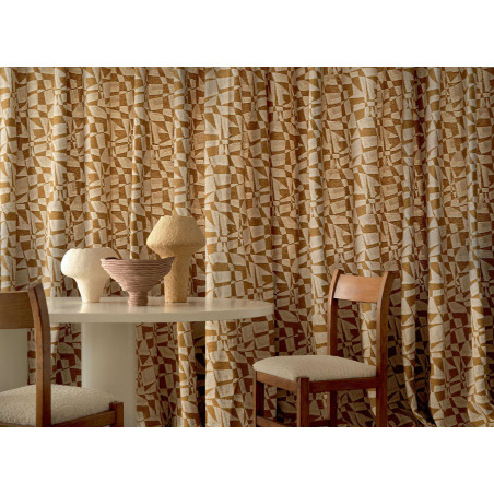 Tissu géométrique Alva Elitis