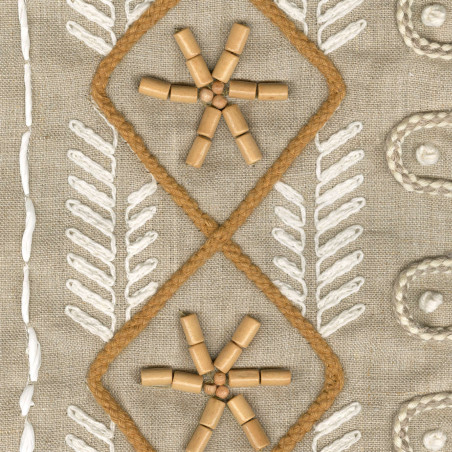 Tissu fleuri Menorca Elitis