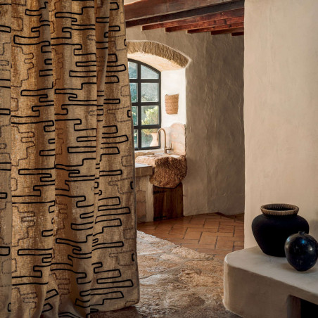 Tissu abstrait Pacha Elitis