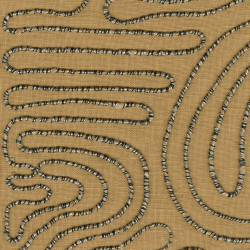 Tissu abstrait Llenya Elitis