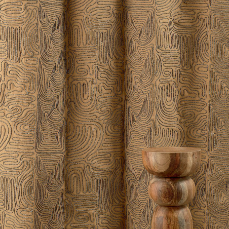 Tissu abstrait Llenya Elitis