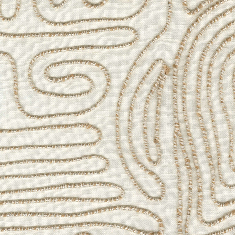 Tissu abstrait Llenya Elitis