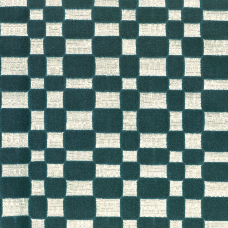 Tissu à carreaux Modulor Casamance