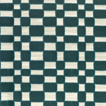 Tissu à carreaux Modulor Casamance