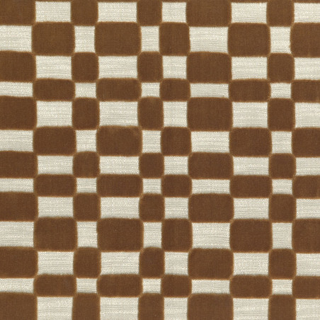 Tissu à carreaux Modulor Casamance