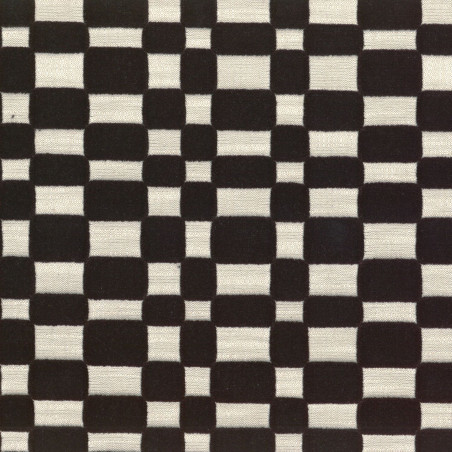 Tissu à carreaux Modulor Casamance