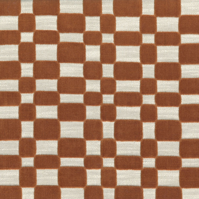 Tissu à carreaux Modulor Casamance