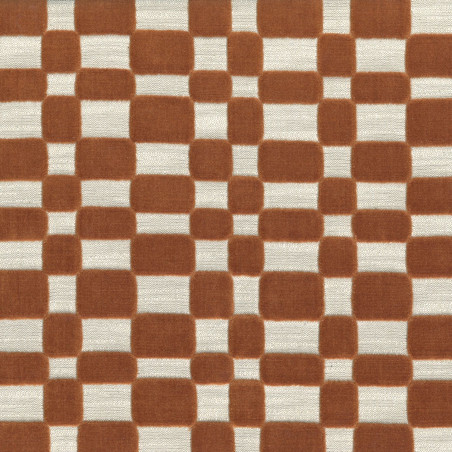 Tissu à carreaux Modulor Casamance