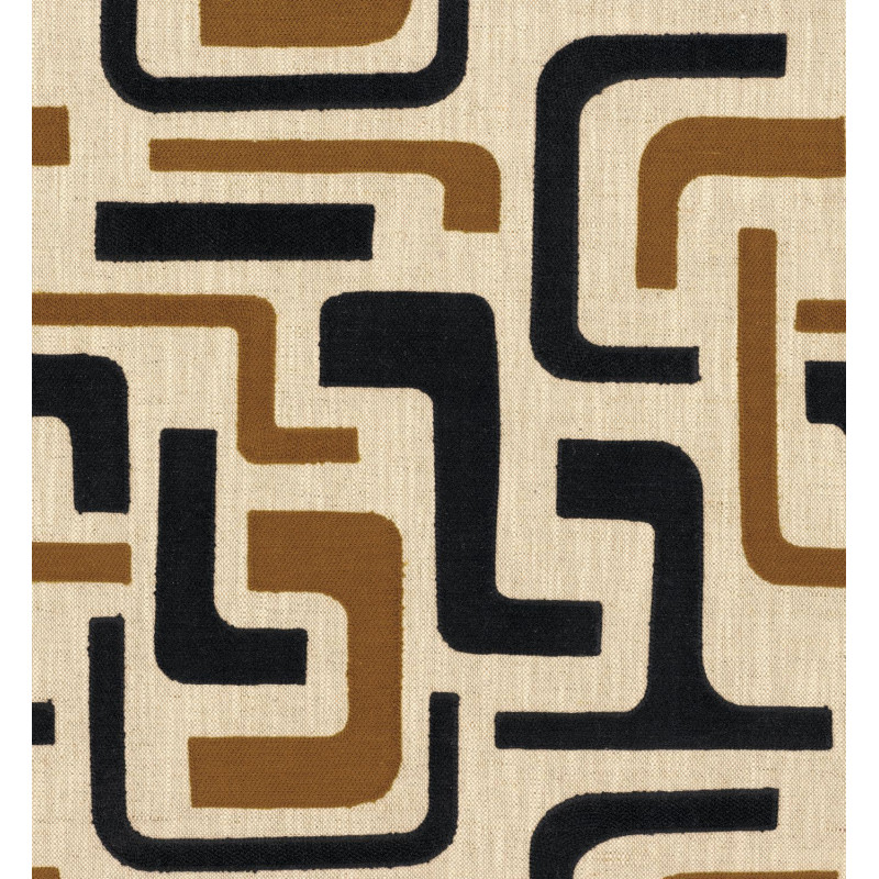 Tissu géométrique Avant-garde Casamance