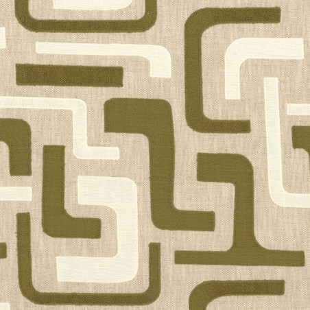Tissu géométrique Avant-garde Casamance