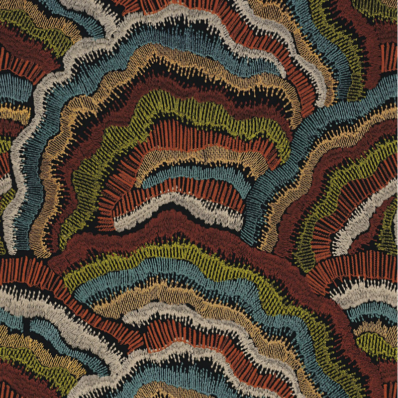 Tissu abstrait Annella Casamance