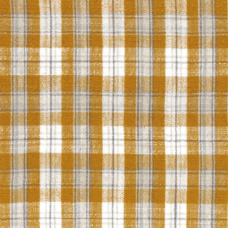 Tissu à carreaux Sillage Casamance