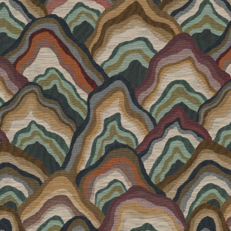 Tissu abstrait Baru Casamance