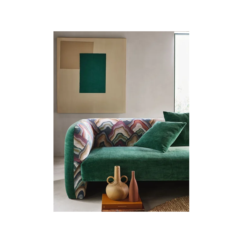 Tissu abstrait Baru Casamance