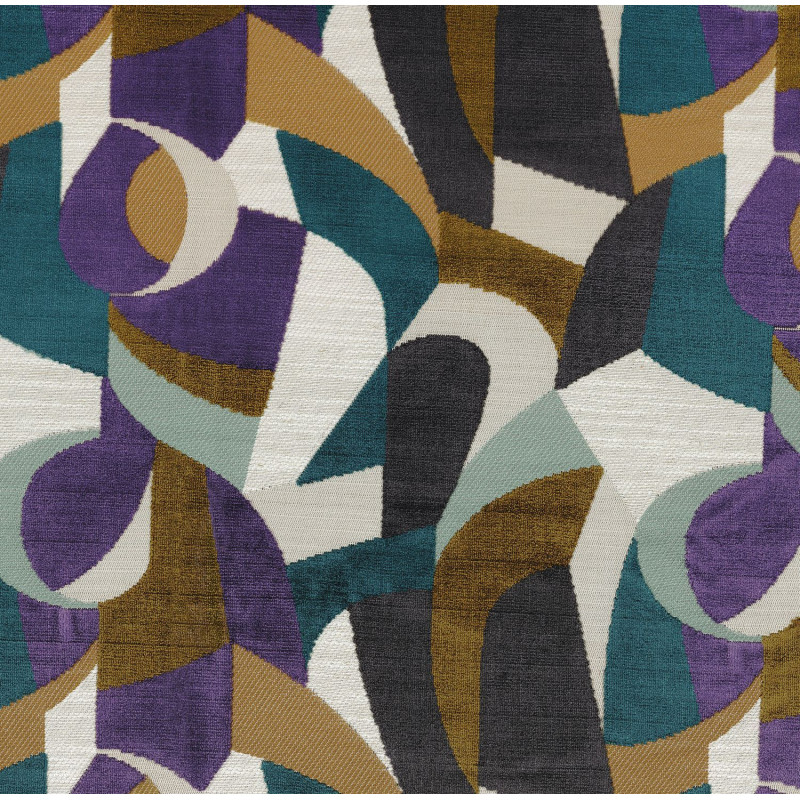 Tissu géométrique Andine Casamance