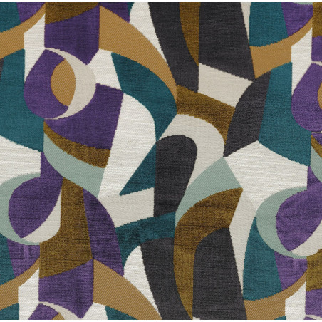 Tissu géométrique Andine Casamance