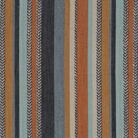 Tissu à rayures Costa nova Casamance