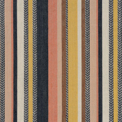 Tissu à rayures Costa nova Casamance