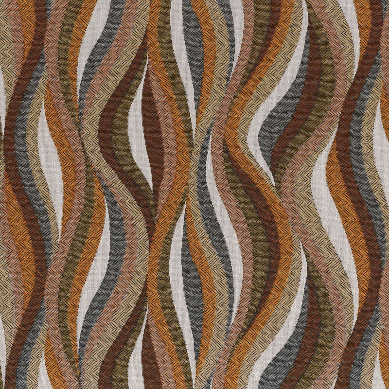 Tissu abstrait West bay Casamance