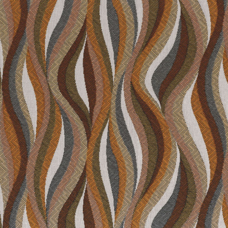 Tissu abstrait West bay Casamance