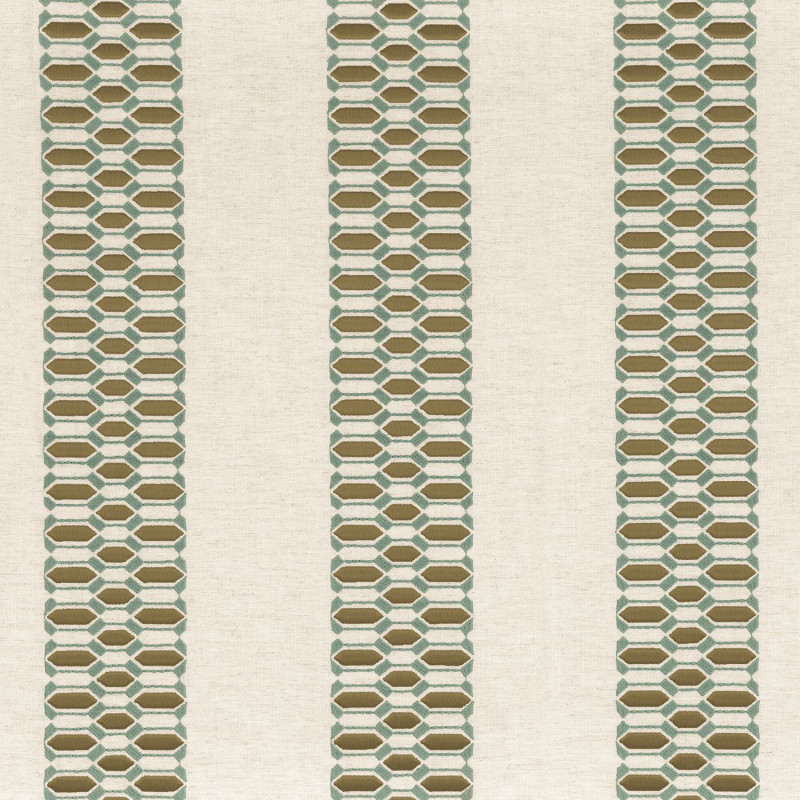 Tissu géométrique Moraki Camengo