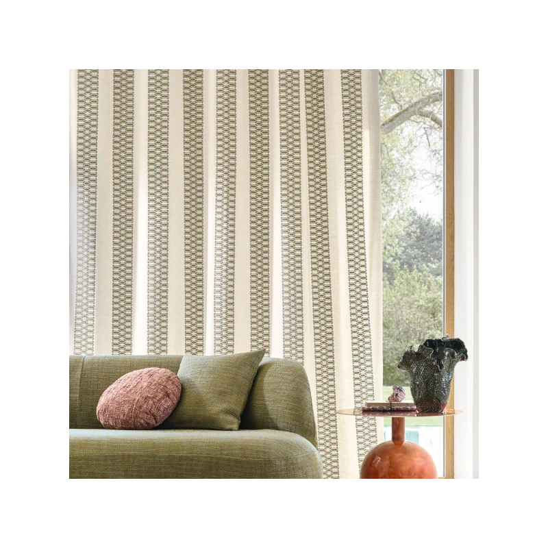 Tissu géométrique Moraki Camengo