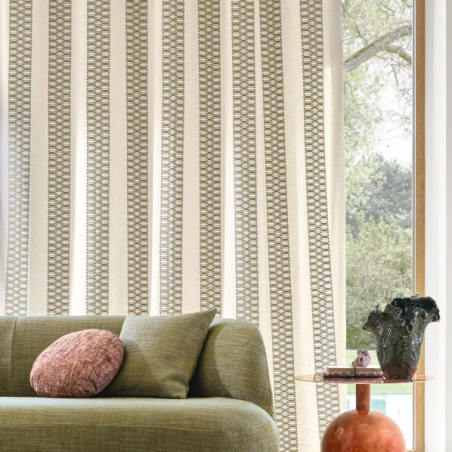 Tissu géométrique Moraki Camengo