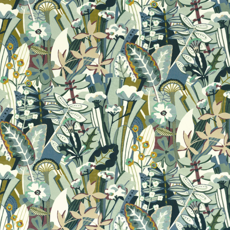 Tissu fleuri Pareo Camengo