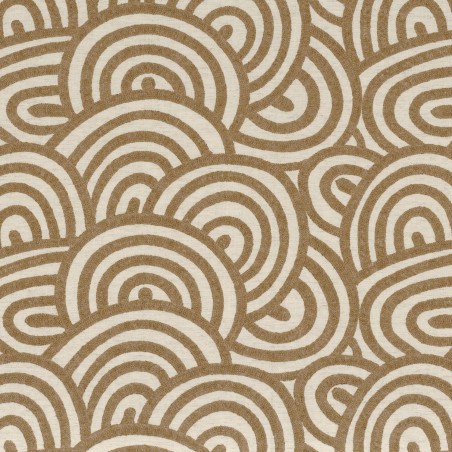 Tissu abstrait Géode Camengo