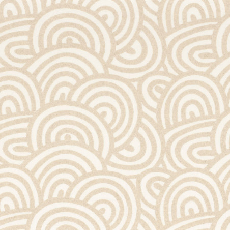 Tissu abstrait Géode Camengo