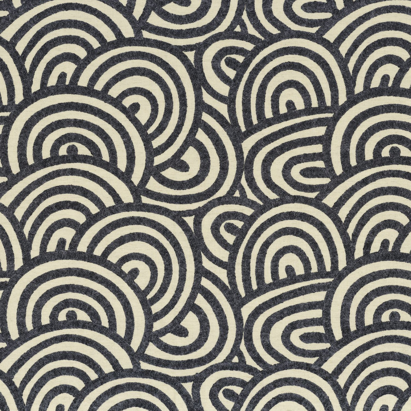 Tissu abstrait Géode Camengo