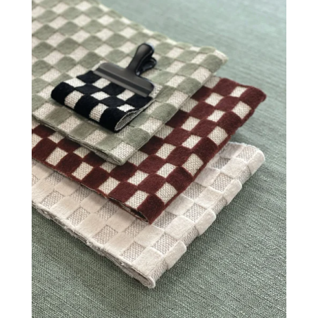 Tissu à carreaux Scacchiera Camengo