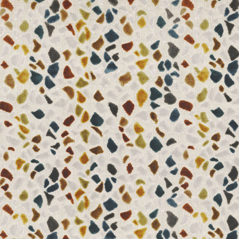 Tissu abstrait Terrazzo Camengo