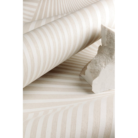 Papier peint motifs géométriques Raggiera Masureel