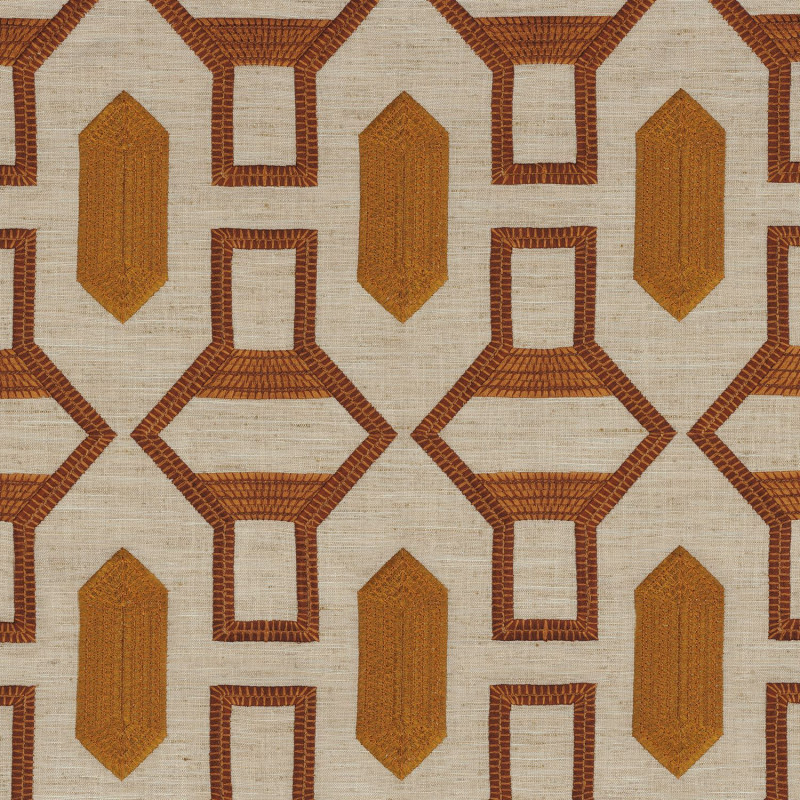 Tissu géométrique Tali Casamance